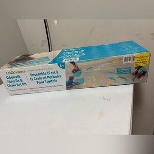 Under-the-Sea Sidewalk Chalk Art Kit